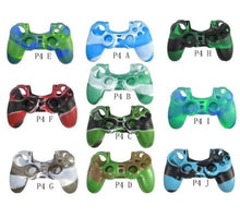 50 pcs/lot Camo PS4 Silicone Cap Skin Gel Rubber Cover For Sony PlayStation 4 PS4 game Controller