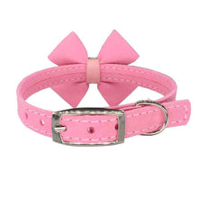 Soft velvet Adjustable necklace Collars for Dog Pet puppy Cat Rhinestone BOW cute small to large dog collar Free shipping