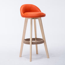 Bar Chair Bar Furniture Commercial Furniture 5*45.6*56.4 cm PU leather/fabric+solid wood chairs whole sale hot new 2017 fashion