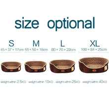 Double sided available all seasons Big Size extra large dog bed House sofa Kennel Soft Fleece Pet Dog Cat Warm Bed s-xl