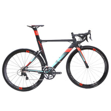 JAVA FUOCO Aluminium & carbon Road Bike 700C Aero Racing Bicycle 22 Speed with 105 5800 Derailleur Shifter Tek tro Brake C model