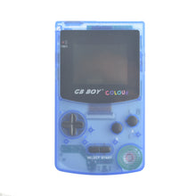 2.7" GB Boy Classic Color Colour Handheld Game Console Game Player with Backlit 66 Built-in Games Juegos Mando Blue Green