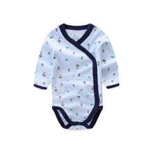 Smiling Babe 3 PCS/lot Fashion Baby Bodysuits Infant Jumpsuit Long Sleeve Baby Clothing Set Summer Christmas Baby Girl Clothes