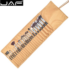 JAF 24 pcs Premiuim Makeup brush set High Quality Soft Taklon Hair Professional Makeup Artist Brush Tool Kit J2404YC-B